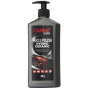 تصویر هایبرید سرامیک کارماکر ۵۰۰ گرمی wax & polish hybrid ceramic carmacare 500g