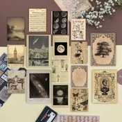 تصویر پوستر وینتیج قهوه ای 