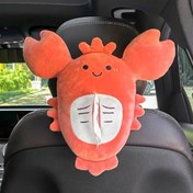 تصویر جادستمال اتومبیل طرح حیوانات دریایی 