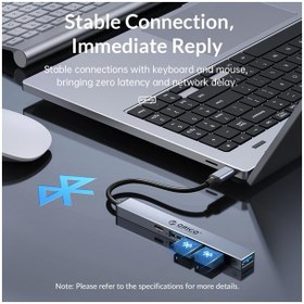 تصویر هاب 4 پورت USB 3.0 اوریکو مدل AHU1-4A 