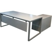 تصویر میز پایه فلزی اداری قصرچوب کد 166 