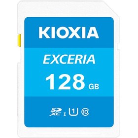 تصویر کارت حافظه SDXC کیوکسیا مدل EXCERIA سرعت 100MBps ظرفیت 128 گیگابایت 