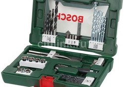 تصویر جعبه ابزار بوش مدل 2607017303 با ۴۸ عدد ابزار کروم وانادیوم 