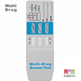 تصویر کیت تست سه کاره اعتیاد 