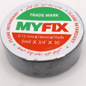 تصویر چسب برق مای فیکس - مشکی 