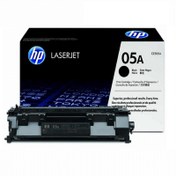 تصویر کارتریج تونر مشکی اچ پی HP 05A درجه یک 