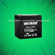 تصویر باتری هیتاکو ۱۲ ولت ۴٫۵ آمپر Hitaco 