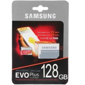 تصویر رم سامسونگ EVO Plus & adaptor microSD HC-I U3 – 95MB/S Class 10 – ظرفیت 128 گیگابایت 