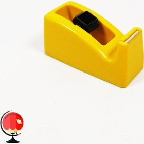 تصویر پایه چسب نواری مدل 500 نوین رنگ زرد 