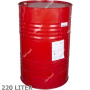 تصویر بشکه ۲۲۰ لیتری فلزی دهانه بسته 220 liter metal barrel with closed mouth
