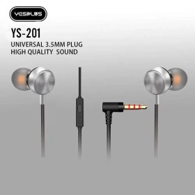 تصویر هندزفری سیمی YS-201 