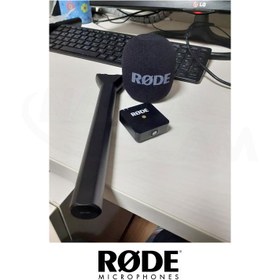 تصویر تبدیل میکروفون رود وایرلس گو به میکروفون دستی - Rode Interview GO Rode Interview GO Handheld Mic Adapter for the Wireless GO