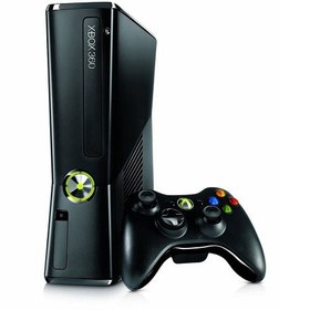 تصویر کنسول بازی مایکروسافت مدل XBOX 360 Slim-فول جی تک-فول بازی(یک کاره) 