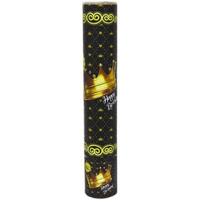 تصویر بمب شادی عروسکی تاج طلایی 