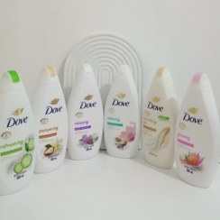 تصویر شامپو بدن داو اورجینال حجم 500 میل - RELAXING گل یاس و شیر نارگیل DOVE body wash