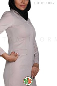 تصویر مانتو شلوار اداری | مدل بارلی | کد 1002 