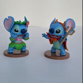 تصویر عروسک استیج بلایند باکس شانسی استیچ سایز ۷ سانتی‌متر 