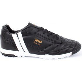 تصویر کفش‌ فوتبال چمن مصنوعی مردانه مشکی مدل 13258 برند jump 13258 Black Men's Astroturf Football Shoes