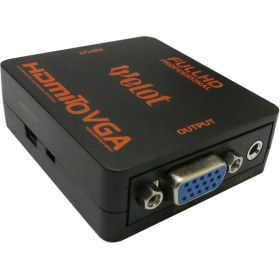 تصویر تبدیل HDMI به VGA ویلات WELOT HDMI to VGA converter WELOT