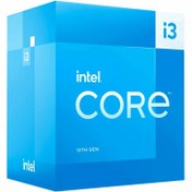تصویر پردازنده اینتل مدل Core i3-13100 ا Intel Core i3-13100 Raptor Lake LGA1700 Box CPU Intel Core i3-13100 Raptor Lake LGA1700 Box CPU