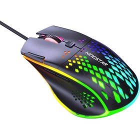 تصویر ماوس مخصوص بازی کینگ استار مدل KM380G King Star KM380G Wired Gaming Mouse