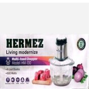 تصویر خردکن ۴ لیتر دوکاسه HERMEZ 
