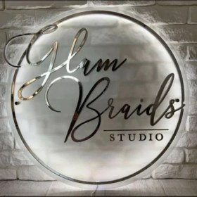 تصویر تابلو بک لایت دایره ای | خرید و ساخت سفارشی 