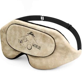 تصویر چشم بند خواب کورال طرح دو جهان مدل Coral E145 Kava Coral E145 Sleep Mask