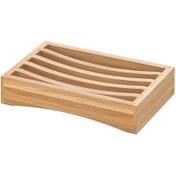 تصویر جا صابونی بامبو ایکیا DRAGAN ikea Soap Dish