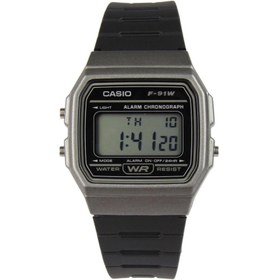 تصویر ساعت دیجیتال کاسیو casio | F-91WM-1BDF
