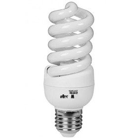 تصویر لامپ کم مصرف 18 وات مهند مدل فول پیچ پایه E27 