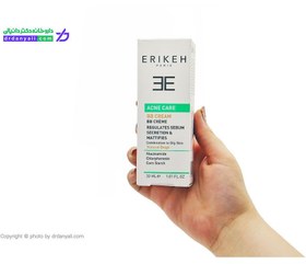 تصویر بی بی کرم ضد آکنه بژ طبیعی اریکه 30 میلی لیتر Erikeh Acne Care BB Cream 30 ml