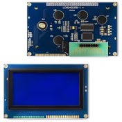تصویر LCD نمایشگر گرافیکی مدل LCM240128B-V2.0 آبی 128*240 