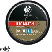 تصویر ساچمه RWS مچ R10 مدل تپانچه کالیبر 0.177 سری جدید 