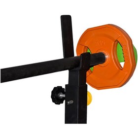 تصویر خرک هالتر مدرج متصل 