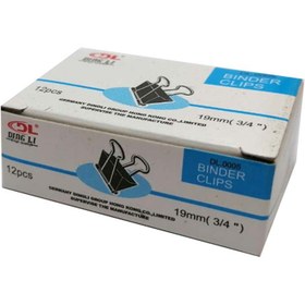 تصویر گیره دوبل سایز 19بسته 12عددی پنتر Double clamp size19 packs of 12 panters