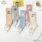 تصویر جوراب نوزادی ساق بلند Jorab