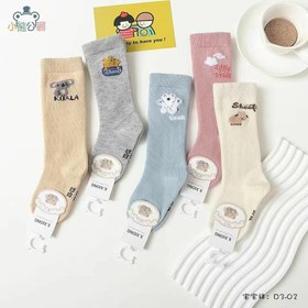 تصویر جوراب نوزادی ساق بلند Jorab