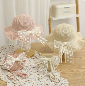 تصویر ست کیف و کلاه دانتل 