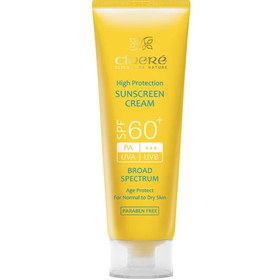 تصویر کرم ضد آفتاب سینره بی رنگ مناسب پوست معمولی تا خشک SPF60 ا Cinere SunScreen For Normal to Dry Skin SPF60 Cream 50ml Cinere SunScreen For Normal to Dry Skin SPF60 Cream 50ml
