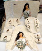 تصویر ست دم کنی ۱۱ پارچه طرح ترک 