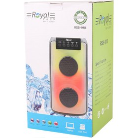 تصویر اسپیکر بلوتوثی رم و فلش خور Royal RSB-918 Royal RSB-918 WIRELESS SPEAKER