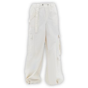 تصویر شلوار Cream High Waist Jogger Cargo Pants برند oxxo 