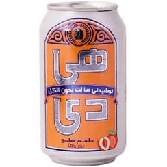 تصویر هی دی ماءالشعیر هلو قوطی 330ml 