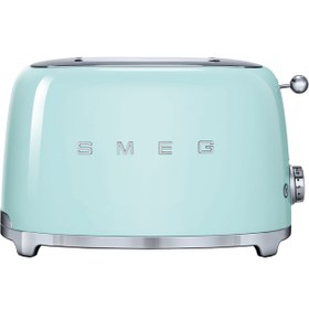 تصویر توستر اسمگ مدل TSF02PB آبی پاستیلی Smeg TSF02PB Toaster