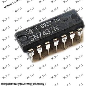 تصویر آی سی تی تی ال SN7437N / TEXAS PORTUGAL 