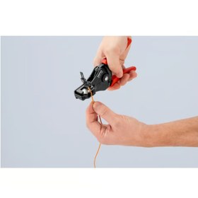 تصویر انبر سیم لخت کن اتوماتیک کنیپکس مدل 1221180 سایز ۱۸۰ میلیمتر 