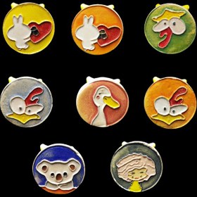 تصویر مگنت سفالی 