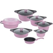 تصویر سرویس پخت و پز ۱۳ پارچه عروس مدل دیاکو Aroos Diaco Cooking Service