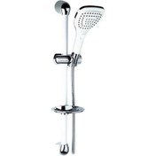 تصویر علم دوش راسان مدل یونیکا فلت کروم 